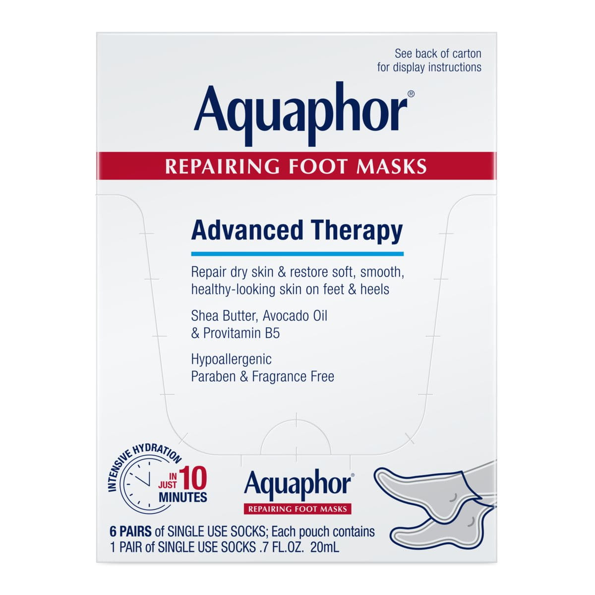 Aquaphor Foot Mask
