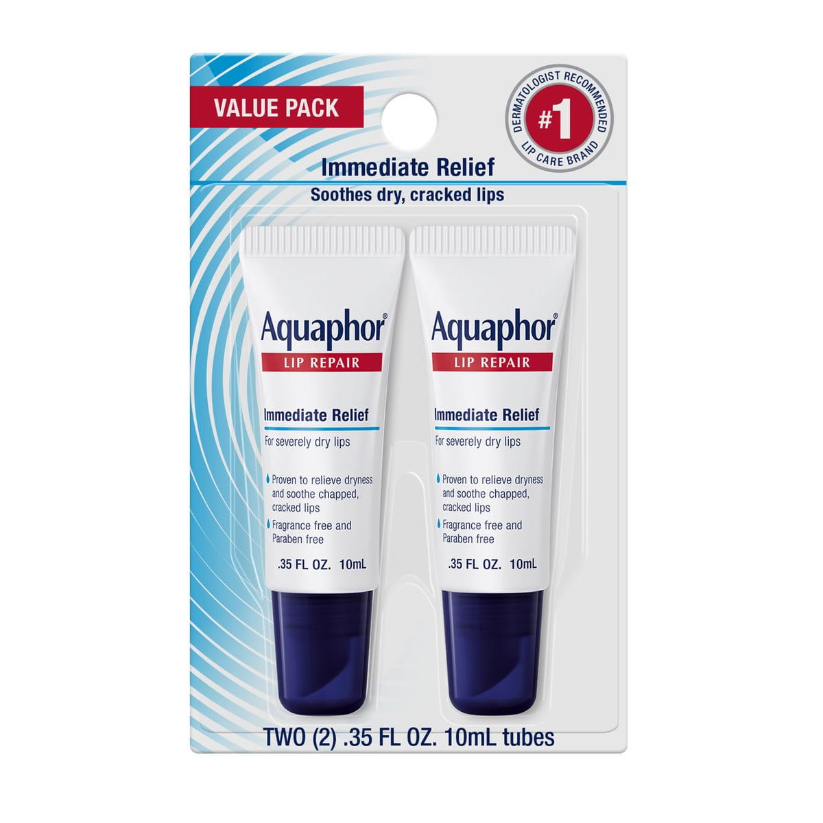 Aquaphor Lip Repair (Dual Pack)